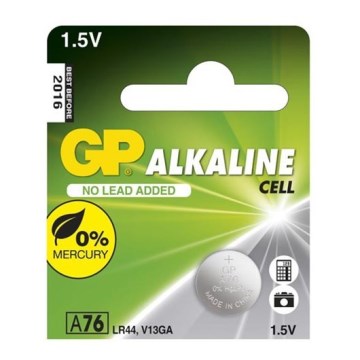 1 kom alkalna dugmićasta baterija LR44 GP ALKALINE 1,5V
