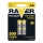 2 kom Punjive AA baterije RAVER NiMH/1,2V/600 mAh