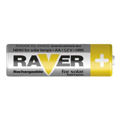 2 kom Punjive AA baterije RAVER NiMH/1,2V/600 mAh