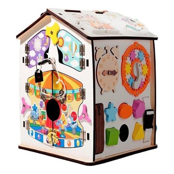 2Kids Toys - Activity board kućica bela