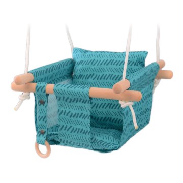 2Kids Toys - Dečija tekstilna ljuljaška tirkizna