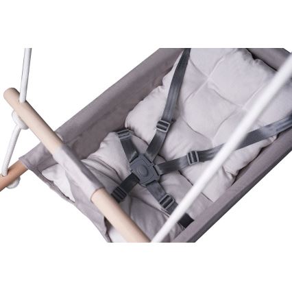 2Kids Toys - Dečija tekstilna ljuljaška za najmlađe siva