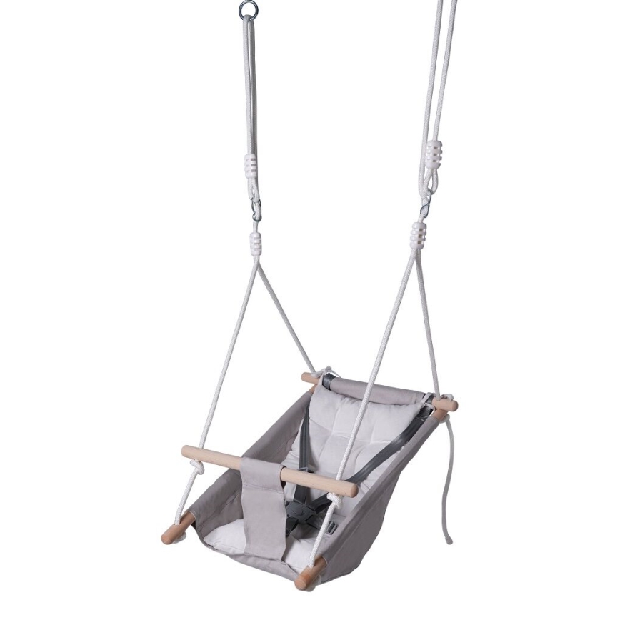 2Kids Toys - Dečija tekstilna ljuljaška za najmlađe siva