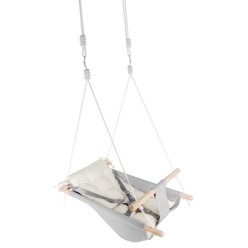 2Kids Toys - Dečija tekstilna ljuljaška za najmlađe siva