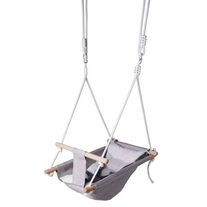 2Kids Toys - Dečija tekstilna ljuljaška za najmlađe siva