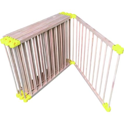2Kids Toys - Dečja drvena ogradica XXL 210x210 cm bež