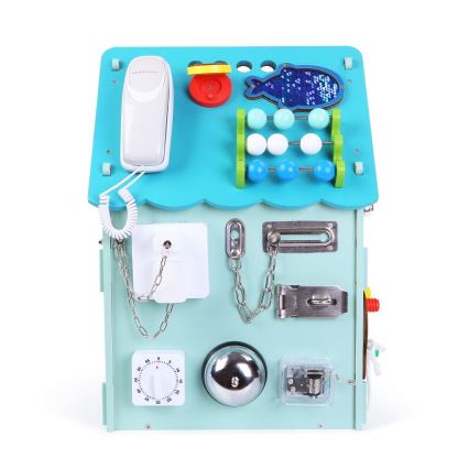 2Kids Toys - Kućica sa tablom za aktivnosti plava