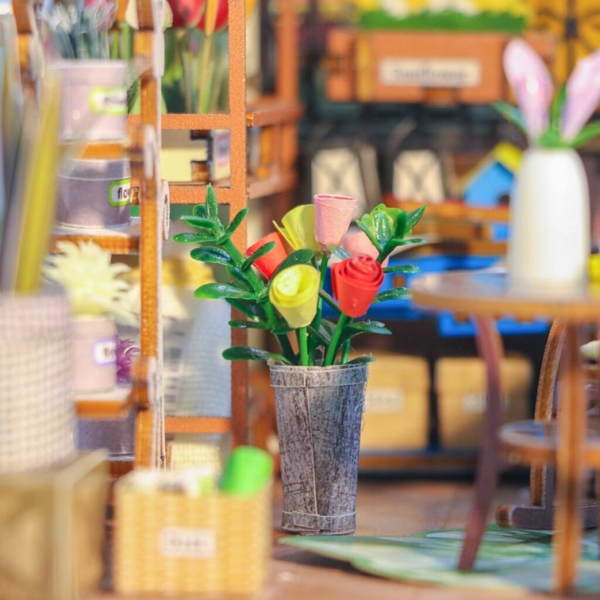 2Kids Toys - Minijatura vrtne kućice 2xAAA