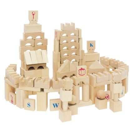 2Kids Toys - Prirodne drvene kocke, 220 kom