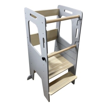 2Kids Toys - Rastuća kula za učenje, siva