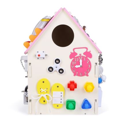 2Kids Toys - Tabla aktivnosti kućica, ružičasta