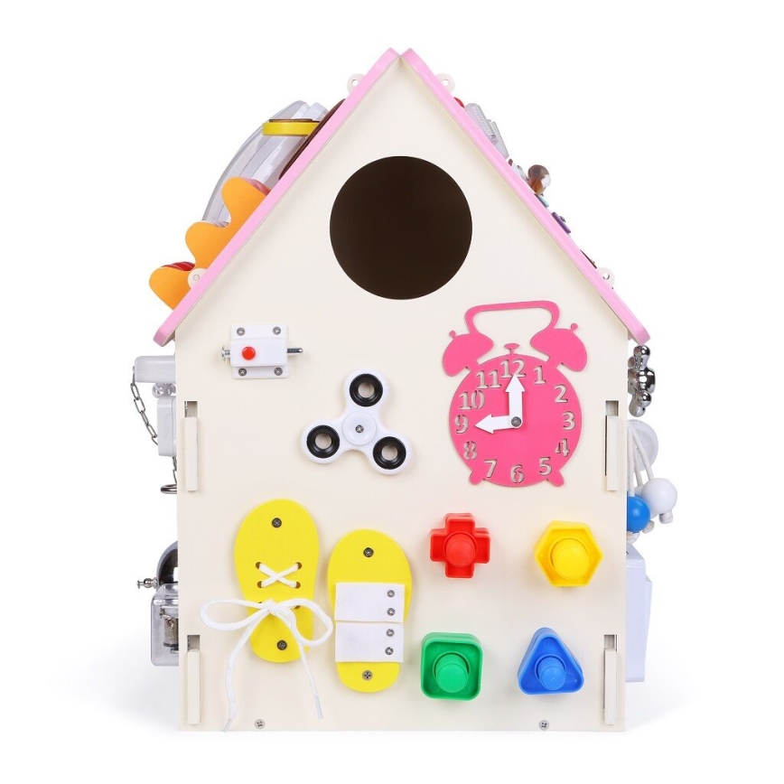 2Kids Toys - Tabla aktivnosti kućica, ružičasta