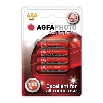 4 kom. cink-ugljenične baterije AAA 1,5 V