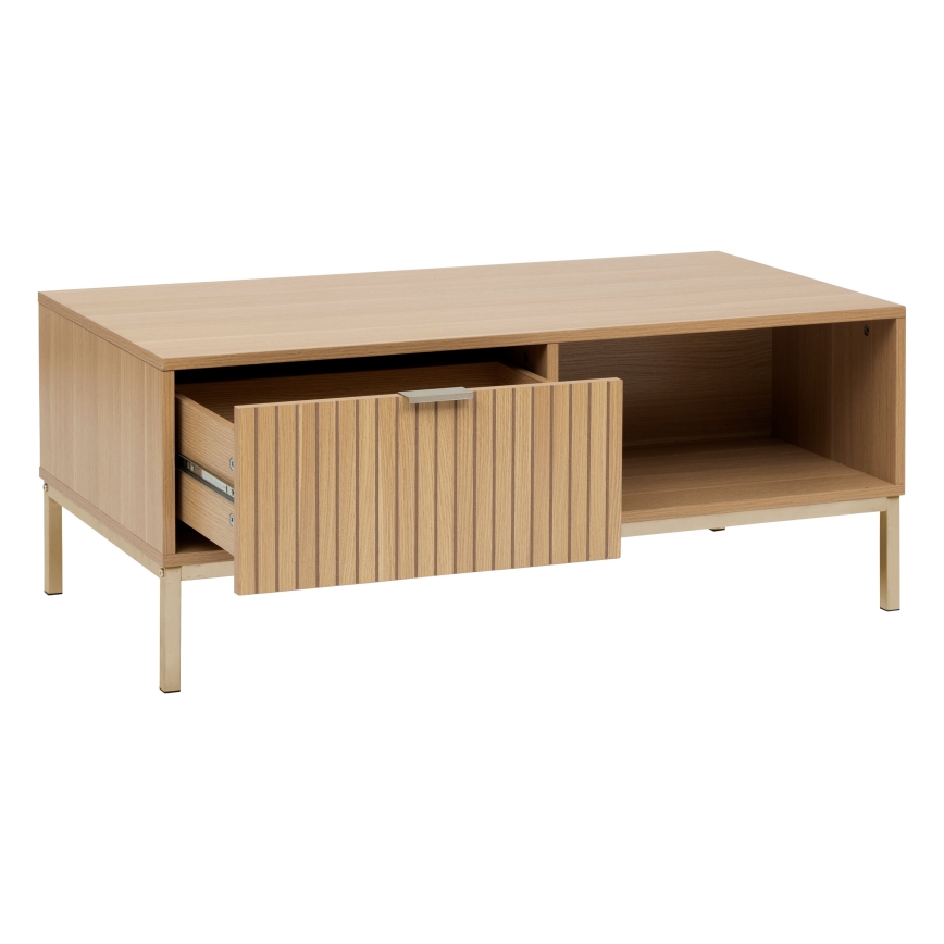 5five - Klub sto ESEN 100x40 cm braon