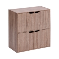 5five - Komoda TIDY 68x68x32 cm braon
