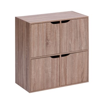 5five - Komoda TIDY 68x68x32 cm braon