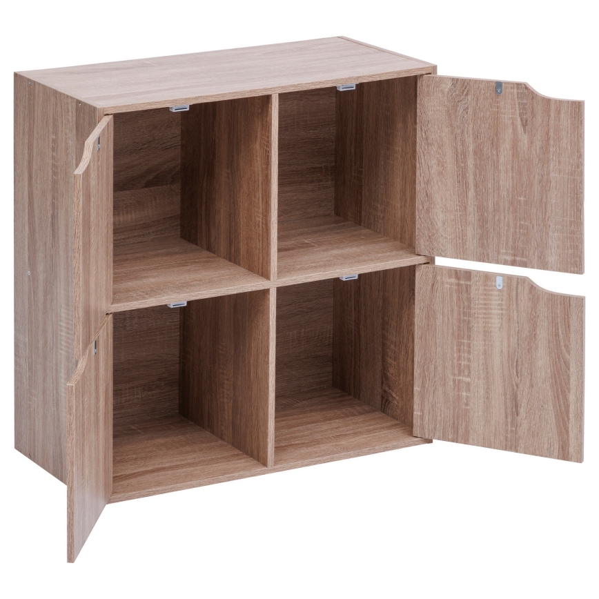 5five - Komoda TIDY 68x68x32 cm braon