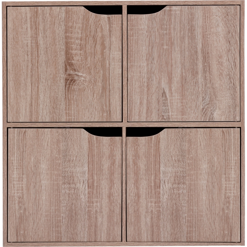 5five - Komoda TIDY 68x68x32 cm braon