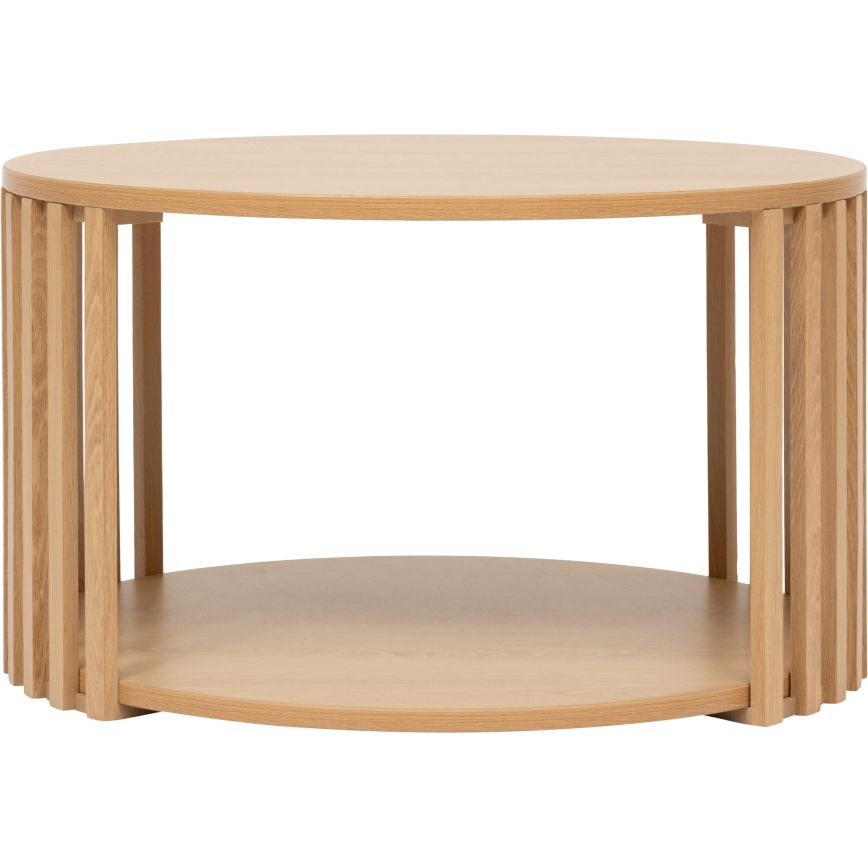 5five - Konferencijski sto VINKY, prečnik 60 cm, braon