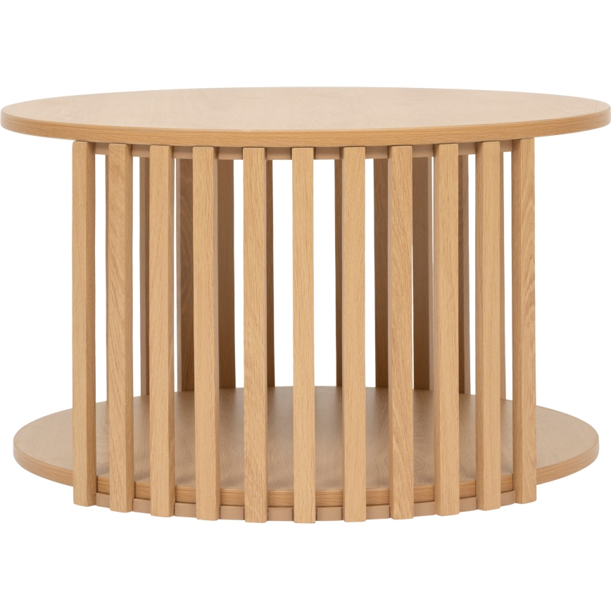 5five - Konferencijski sto VINKY, prečnik 60 cm, braon