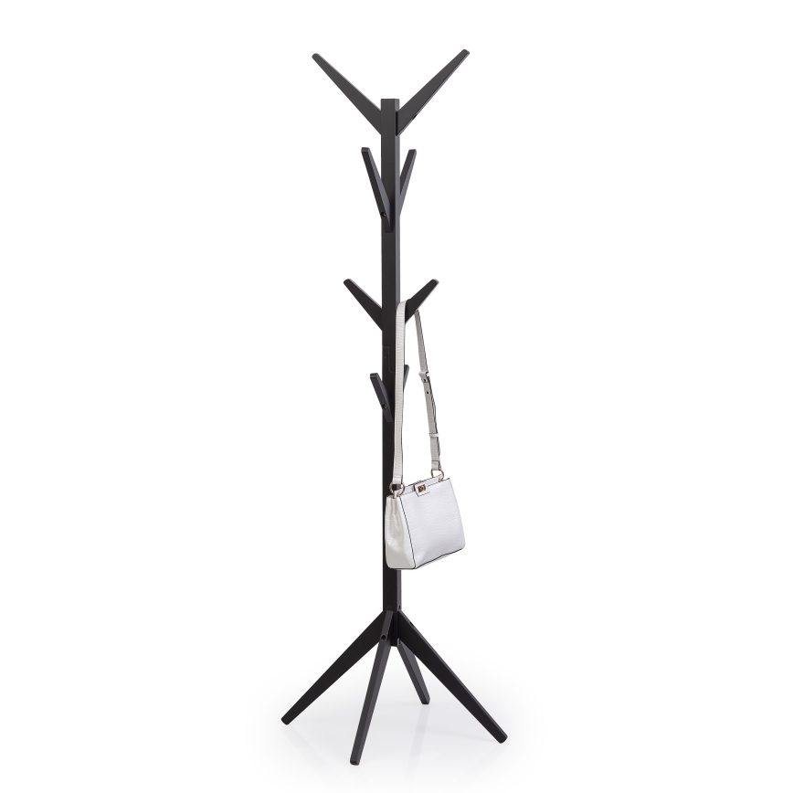 5five - Samostojeća vešalica VINS 174x65 cm crna