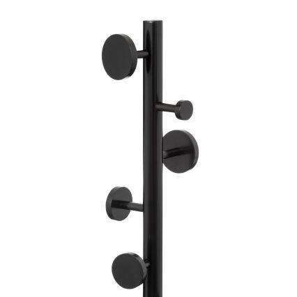 5five - Stalak za kapute PERY 176x37 cm crni