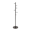 5five - Stalak za kapute TIGE 173x37 cm crni