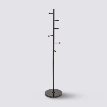 5five - Stalak za kapute TIGE 173x37 cm crni