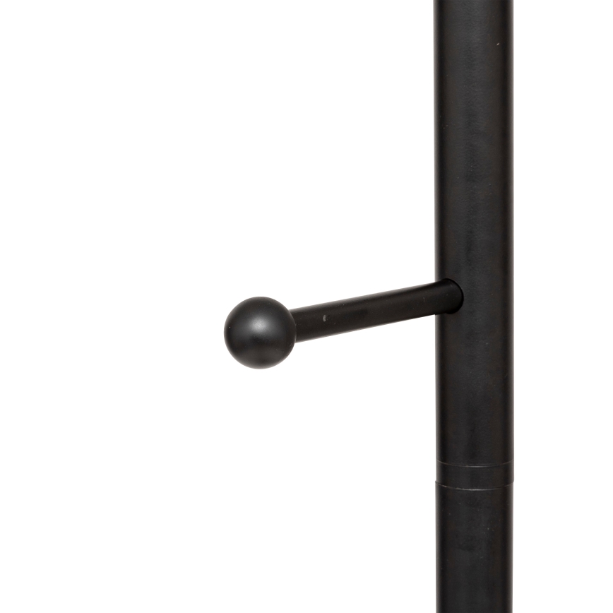 5five - Stalak za kapute TIGE 173x37 cm crni