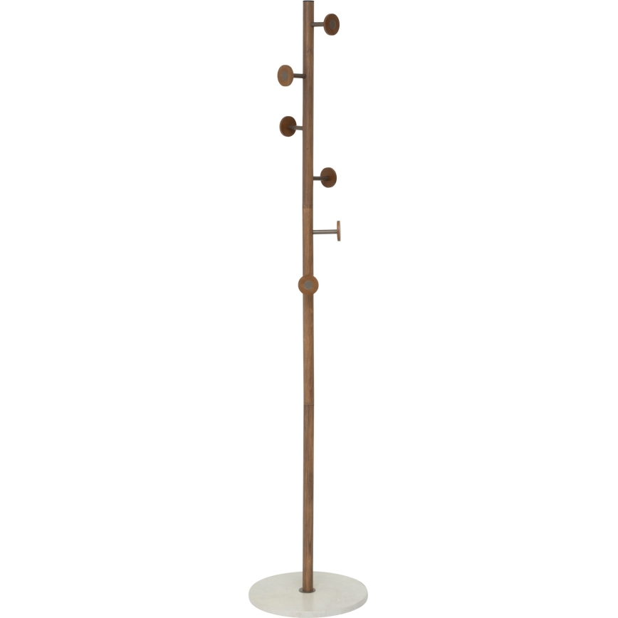 5five - Stalak za odeću PERY 175x36,5 cm braon/bela