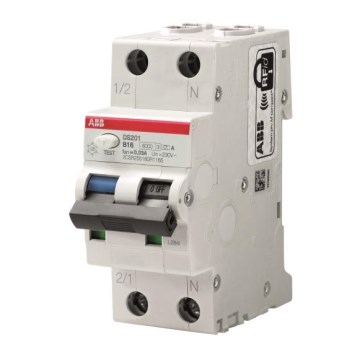 ABB 2CSR255080R1105 - Kombinovani diferencijalni prekidač 2-polni DS201 B10 230V