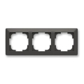 ABB 3901T-A00030 137 - Trostruki okvir ZONI mat crni