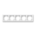 ABB 3901T-A00050 240 - Okvir za pet modula ZONI mat bela