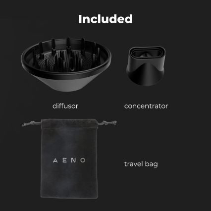 AENO - Fen za kosu 1500 W/230 V