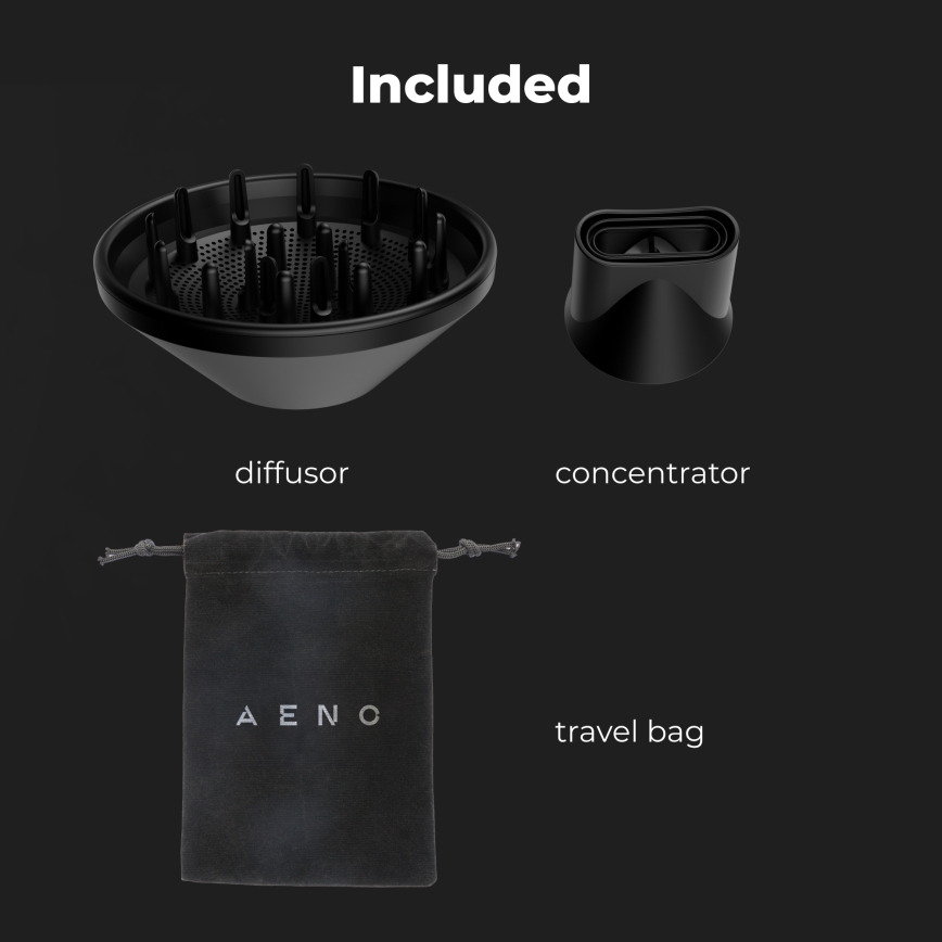 AENO - Fen za kosu 1500 W/230 V