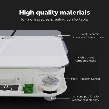 AENO - Pametna lična vaga 3xAAA