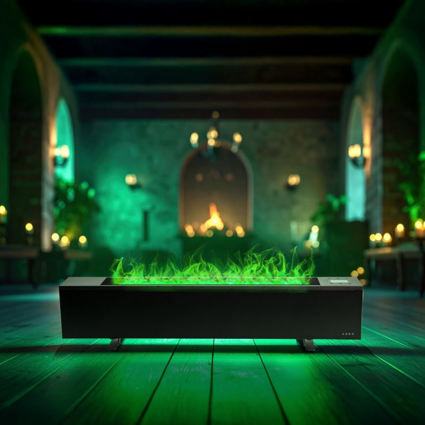 AENO - Pametni električni konvektor/grejač 1000/2000W crni