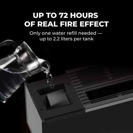 AENO - Pametni električni konvektor/grejač 1000/2000W crni