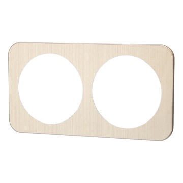Aigostar - Dupli aluminijumski okvir, zlatne boje