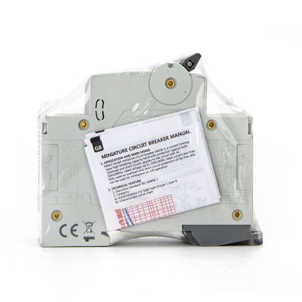 Aigostar - Dvofazni automatski osigurač 2P-63A-C 230-400V