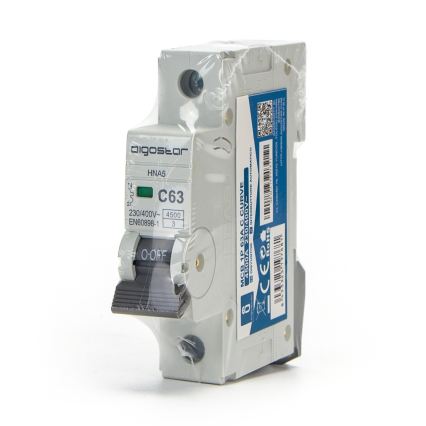 Aigostar - Jednofazni automatski prekidač 1P-63A-C 230-400V