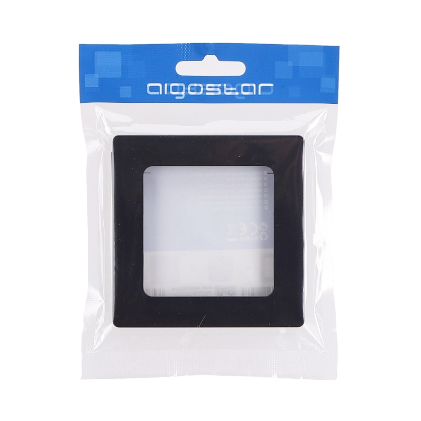 Aigostar - Jednostavan plastični okvir, crne boje