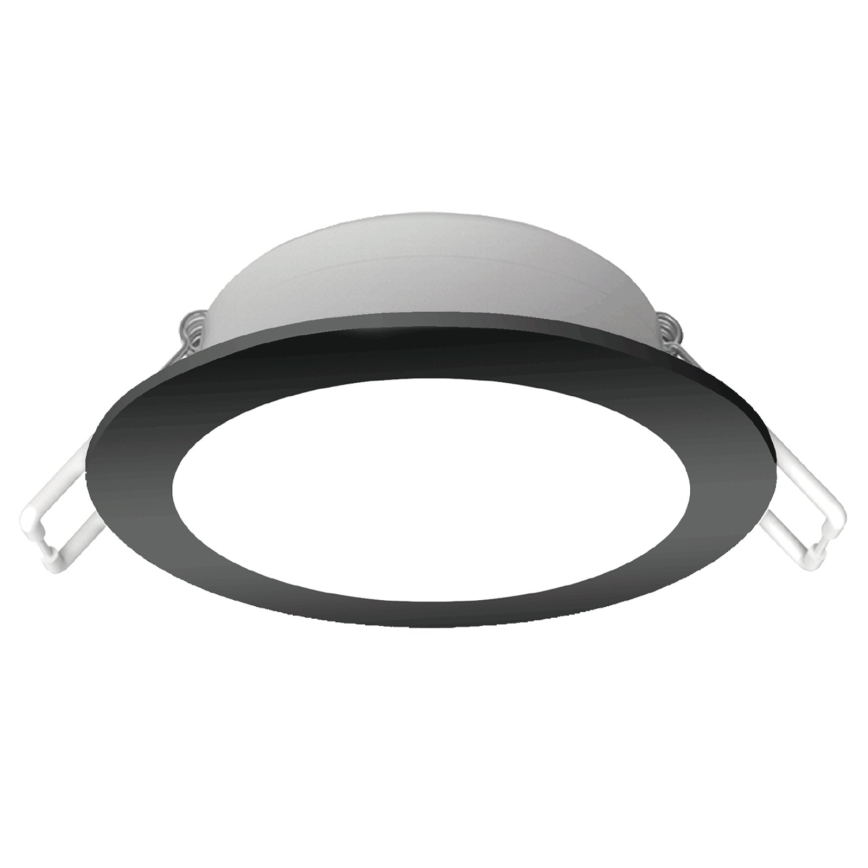 Aigostar - Komplet 3x LED ugradnih plafonskih svetala za kupatilo LED/4,8W/230V 6500K IP65, crne boje