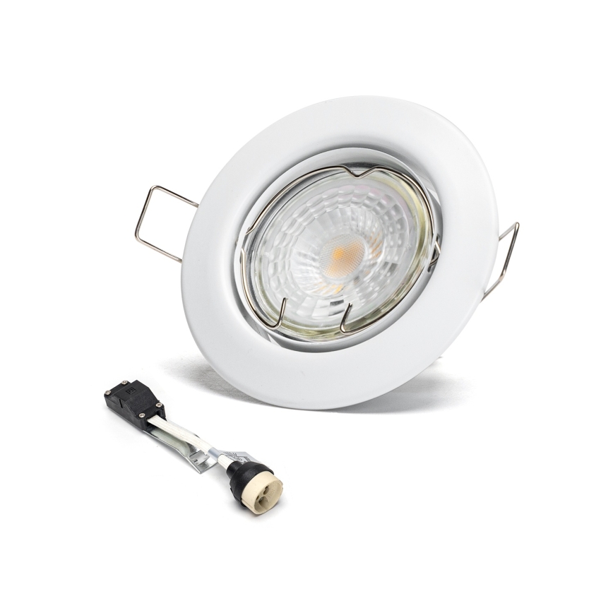 Aigostar - Komplet 3x LED ugradnih stropnih svetala 1xGU10/4,5W/230V 3000K bela