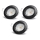 Aigostar - Komplet od 3 LED ugradnih svetala 1xGU10/4,5W/230V 3000K crna