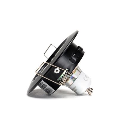 Aigostar - Komplet od 3 LED ugradnih svetala 1xGU10/4,5W/230V 3000K crna