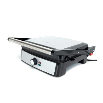 Aigostar - Kontaktni roštilj 2200W/230V crna/nerđajući čelik
