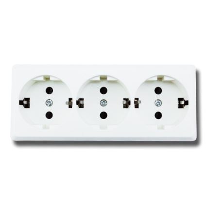 Aigostar - Kućna utičnica 3Z SCHUKO 250/16A