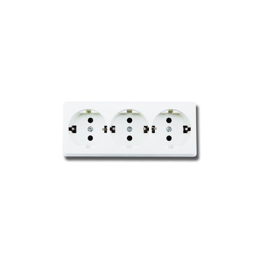 Aigostar - Kućna utičnica 3Z SCHUKO 250/16A