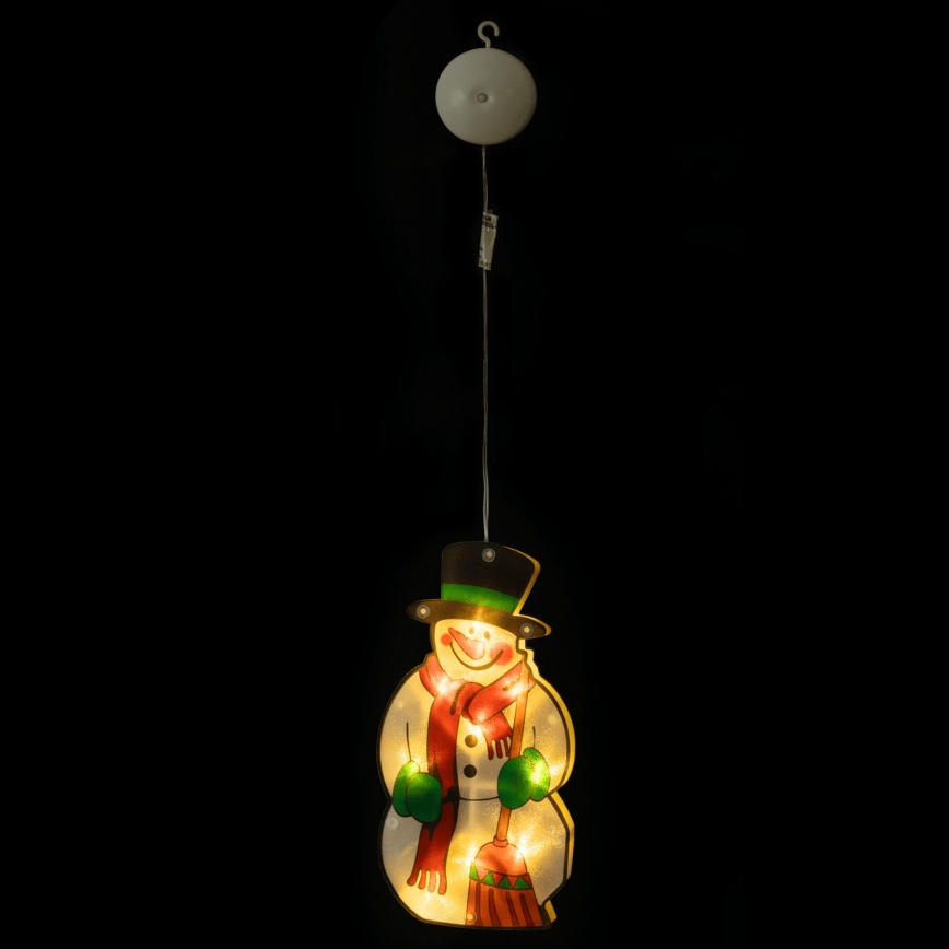 Aigostar - LED božićna dekoracija LED/3xAAA snegović 25cm